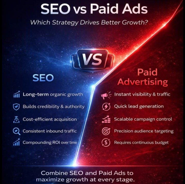 SEO vs Paid Ads: Key Differences