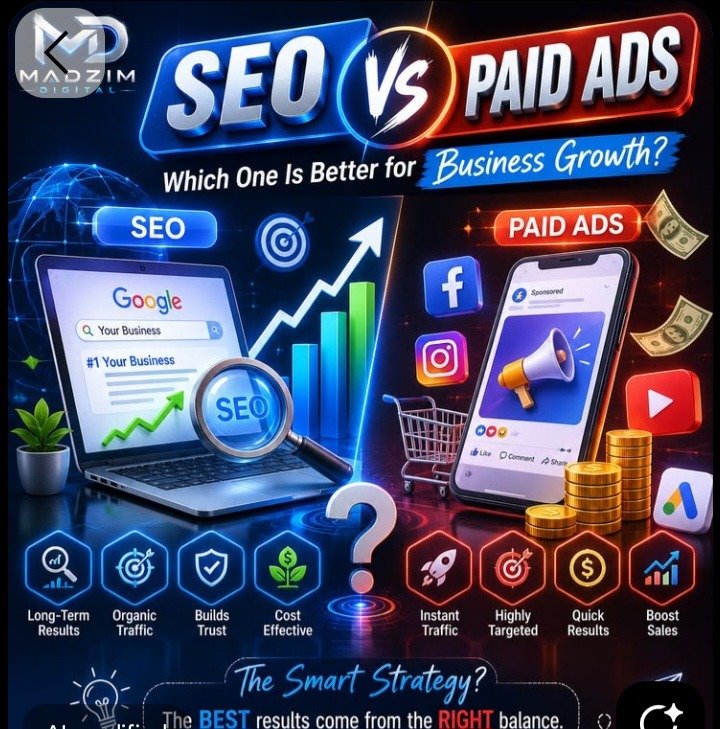 SEO vs Paid Ads: Which Is Better for Your Small Business in 2026?